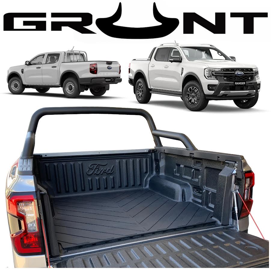 Grunt 4x4 Heavy Duty Moulded Rubber Ute Cargo Mat Suit Next Gen Ford R