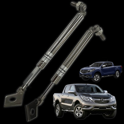 Grunt 4x4 Tailgate Stainless Steel Easy Down Strut System for Mazda BT-50 2012-2018 GDS-MBT50SS