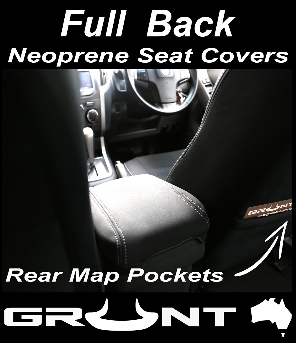 for Toyota Land Cruiser 200 Series neoprene car seat covers November 2007-Current FRONT & REAR SET