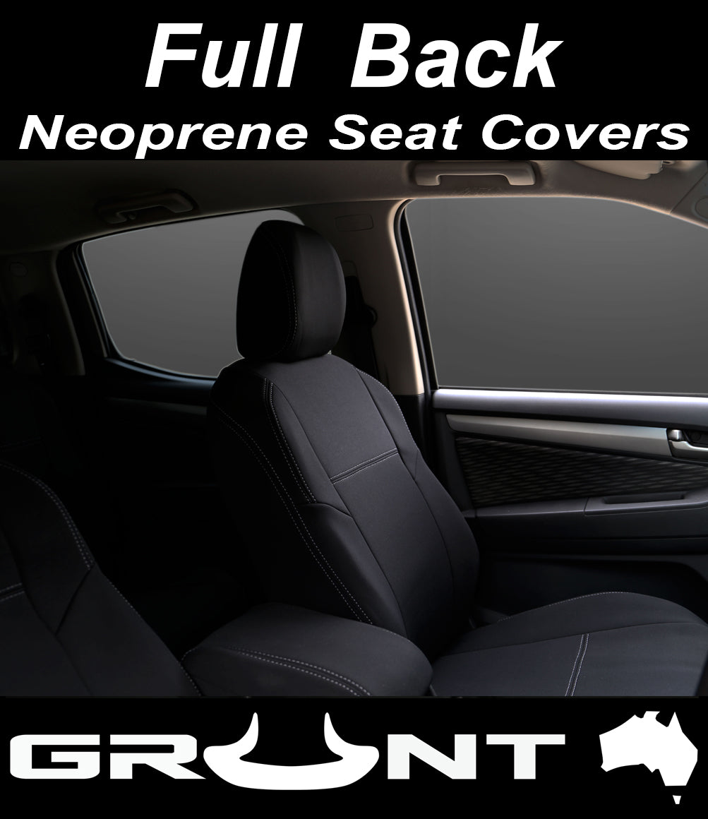 Mazda BT-50 PX2 neoprene car seat covers 07/2020 - Current Optional Front, Rear, Front & Rear FRONT&REAR