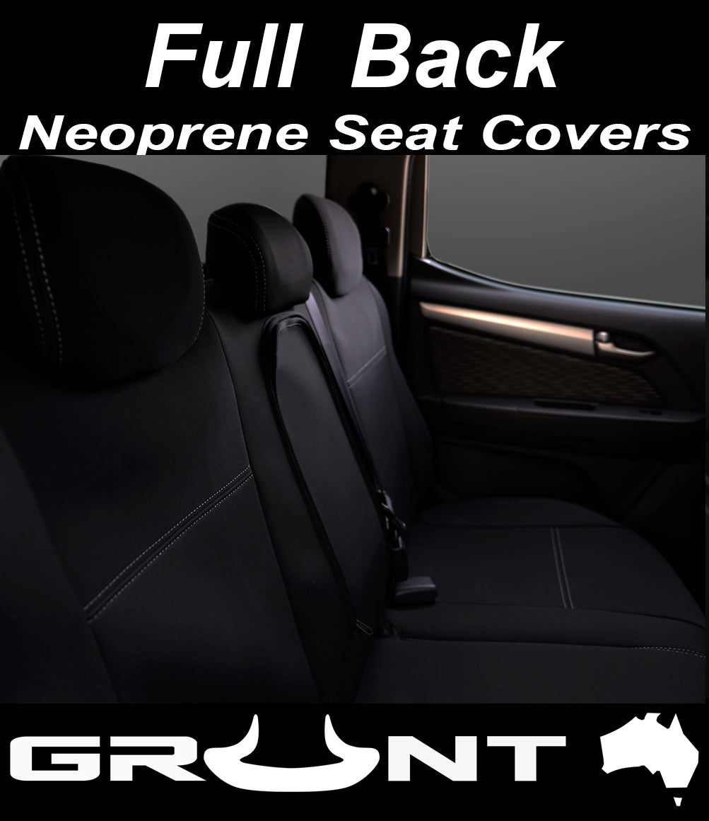 for Toyota Land Cruiser 200 Series neoprene car seat covers November 2007-Current FRONT & REAR SET