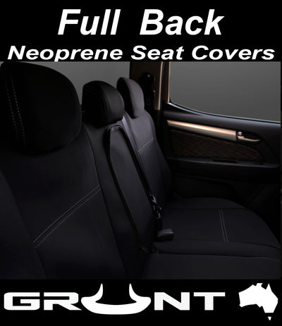 Mazda BT-50 PX2 neoprene car seat covers 2016-2019 (series 2) Optional Front, Rear, Front & Rear FRONT&REAR