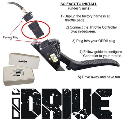 EVC iDrive Wind Booster Throttle Controller EVC652L