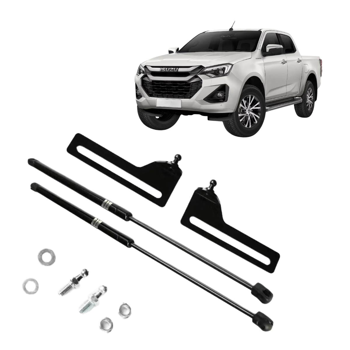 Isuzu D-Max 2021-2025 Bonnet Struts