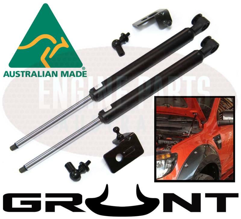 Grunt 4x4 Bonnet Hood Gas Struts Damper Conversion Kit for Ford PX Ranger 2011-2019