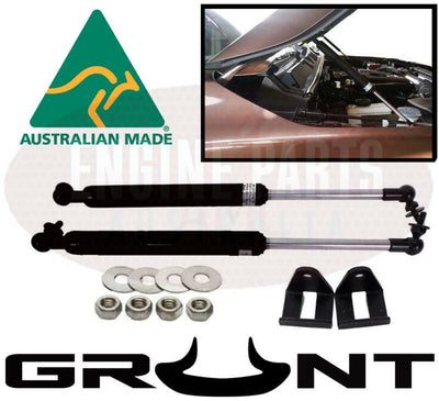 Grunt 4x4 bonnet gas strut conversion kit for Nissan Navara D23 NP300 2014-2020