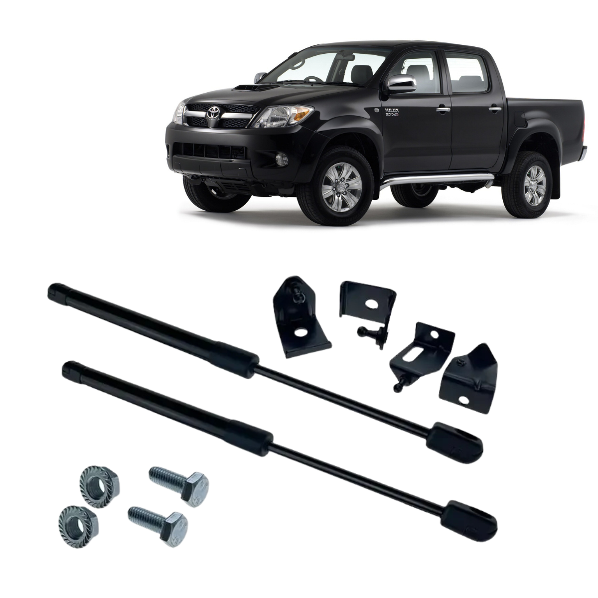 Grunt 4x4 Toyota Hilux N70 2005-2015 Bonnet Struts