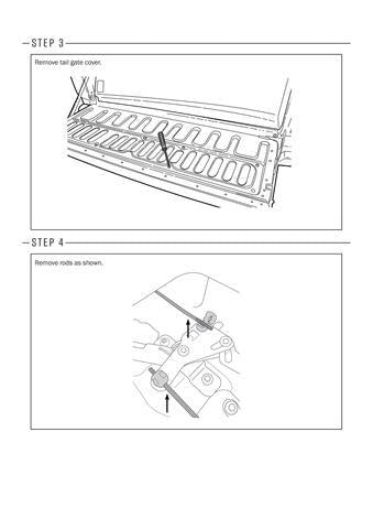 Grunt 4x4 Tailgate Central Locking Kit for Isuzu D-Max 2016-2019