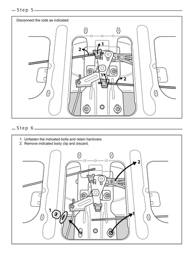 Grunt 4x4 Tailgate Central Locking Kit for Ford Next Gen Ranger  & Raptor P703