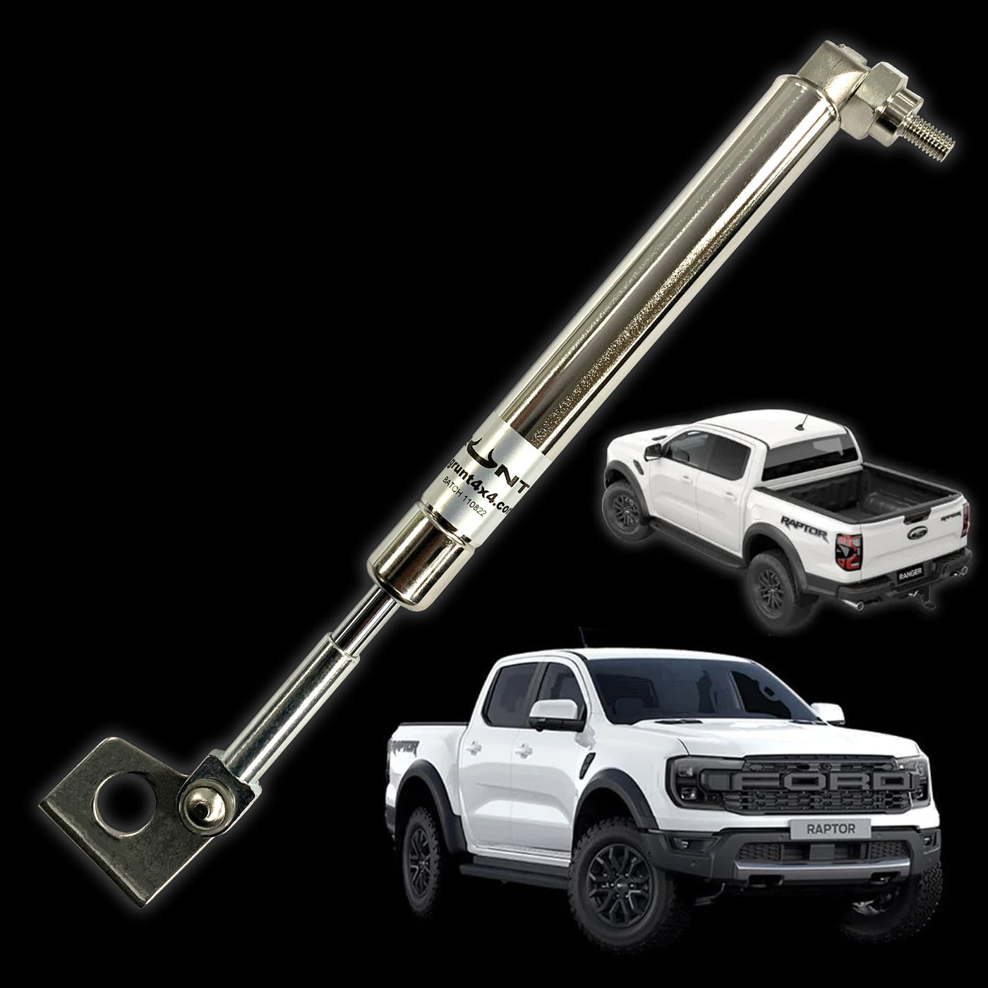 Ford Raptor Ranger Tailgate Grunt 4x4 Tailgate Stainless Steel Easy Down Strut System for Ford Nex