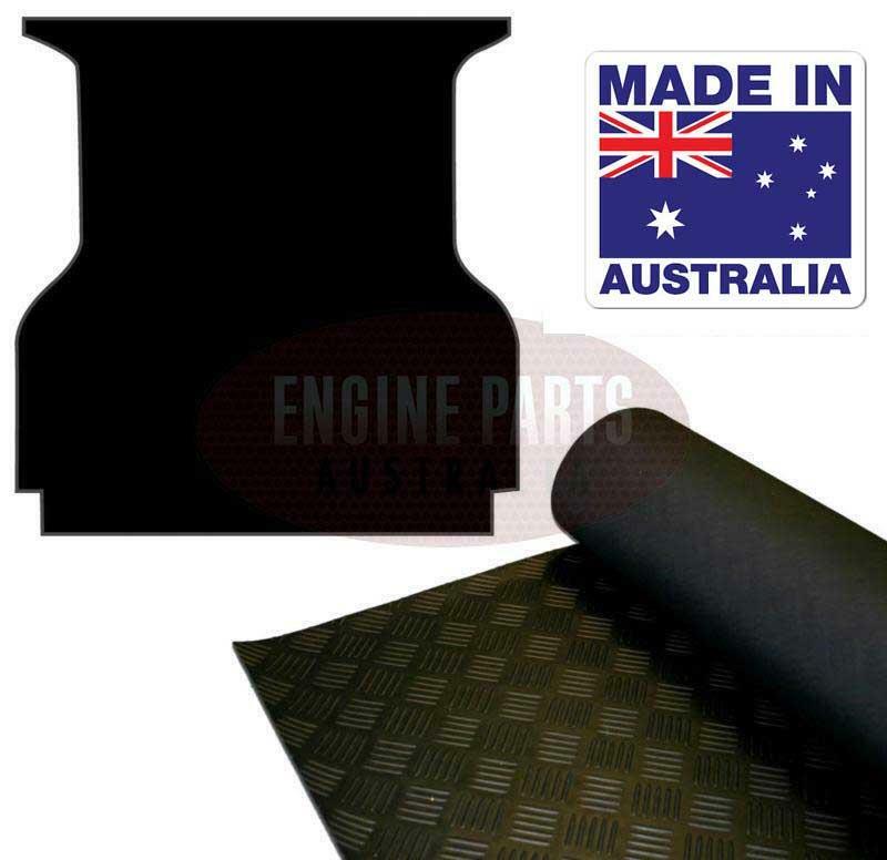 Grunt 4x4 Heavy duty rubber checker plate ute tray mat for Ford Ranger PX vehicles fitted with tub liner
