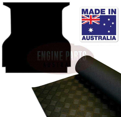 Grunt 4x4 Heavy duty rubber checker plate ute tray mat for Ford Ranger PX vehicles fitted with tub liner