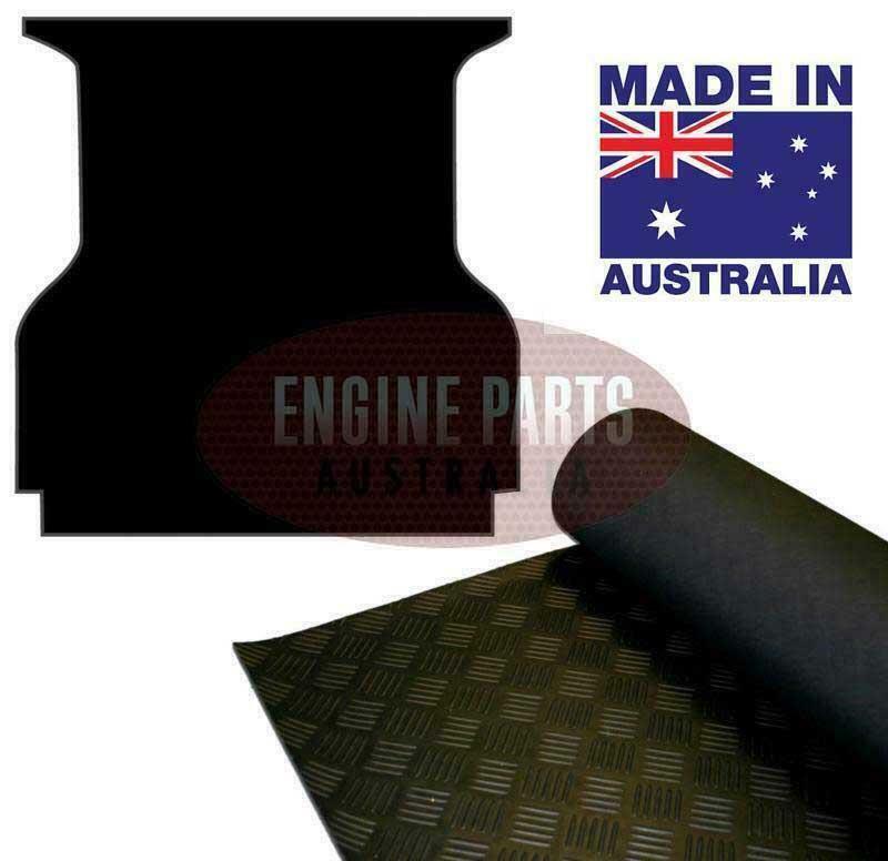 Heavy duty rubber checker plate ute tray mat for Toyota Hilux dual cab 2005-2015