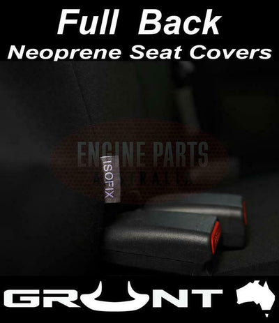 Toyota LandCruiser 200 Series neoprene car seat covers November 2007-Current FRONT & REAR SET