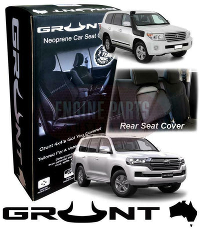 Toyota LandCruiser 200 Series neoprene car seat covers November 2007-Current FRONT & REAR SET