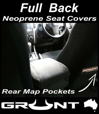 Grunt 4x4 neoprene car seat covers for BYD Shark-6 - GSC-BYDS