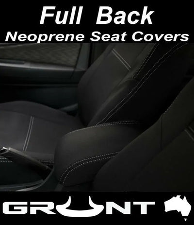 Grunt 4x4 neoprene car seat covers for BYD Shark-6 - GSC-BYDS