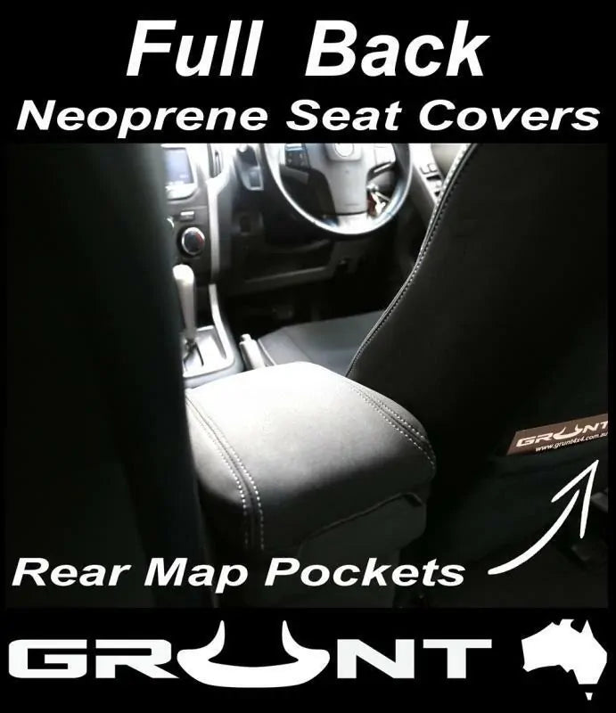 Grunt 4x4 neoprene car seat covers for BYD Shark-6 - GSC-BYDS