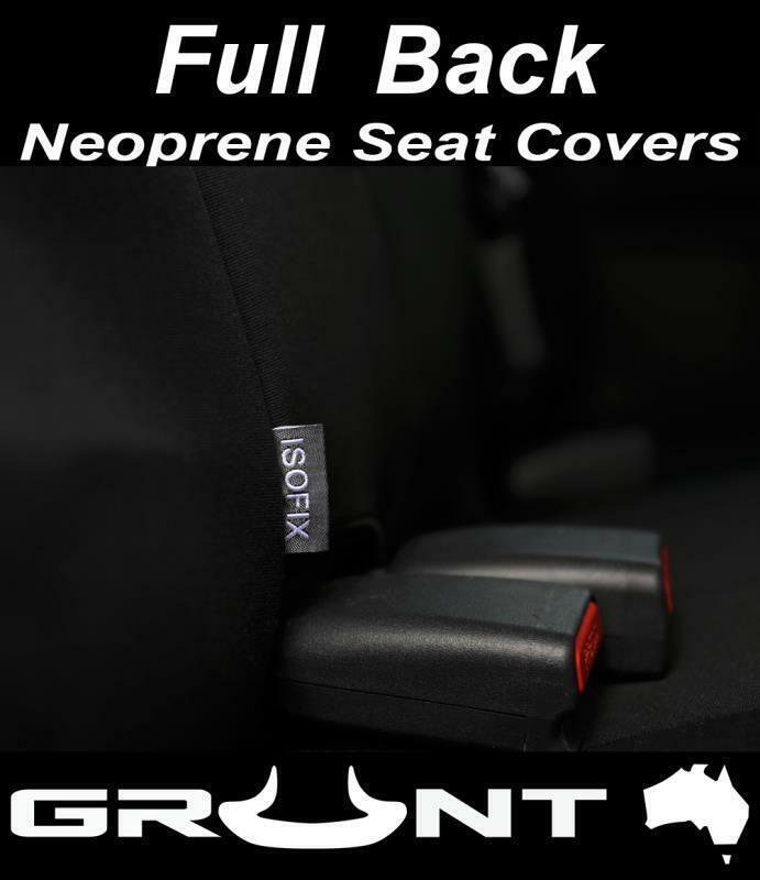 Mitsubishi triton MR neoprene car seat covers 01/2019 - Onwards FRONT & REAR SET