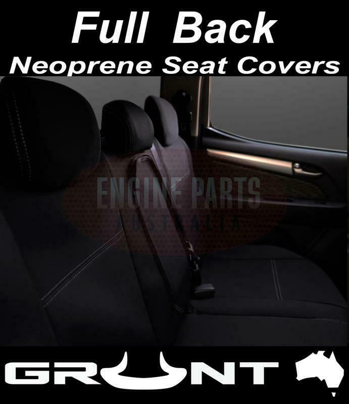 Toyota Prado Landcruiser 150 neoprene car seat covers 2009-Current FRONT & REAR SET