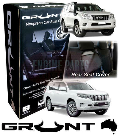 Toyota Prado Landcruiser 150 neoprene car seat covers 2009-Current FRONT & REAR SET