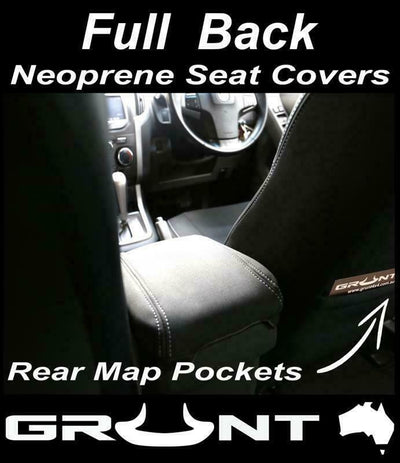 Toyota Hilux neoprene car seat covers 2015-2019 Optional Front, Rear, Front & Rear FRONT&REAR