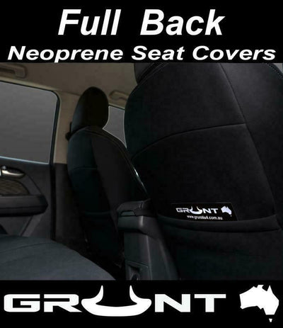 Toyota Hilux neoprene car seat covers 2015-2019 Optional Front, Rear, Front & Rear FRONT&REAR