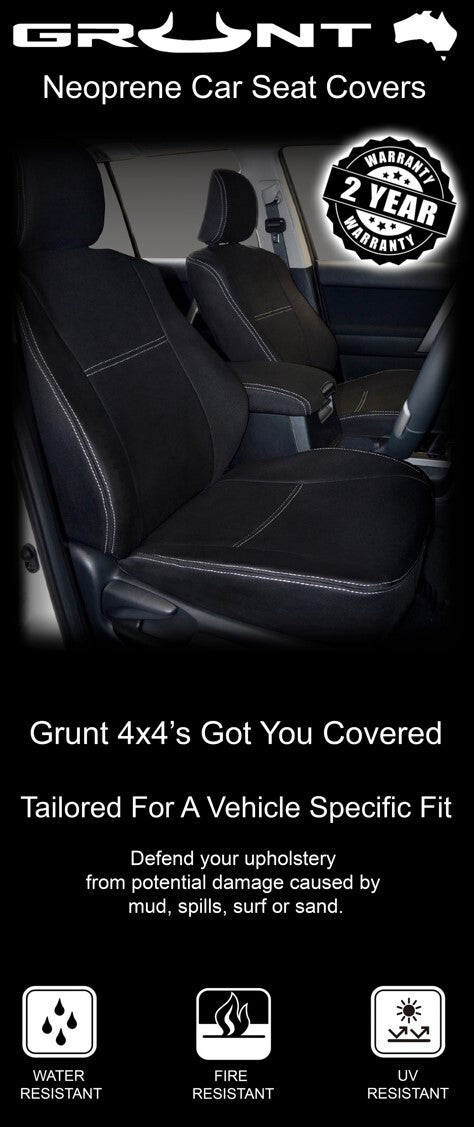 Volkswagen Amarok NF neoprene car seat covers 2023 On Front & Rear Seat Cover Set