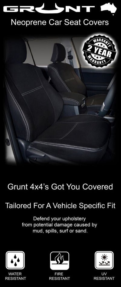 Volkswagen Amarok NF neoprene car seat covers 2023 On Front & Rear Seat Cover Set