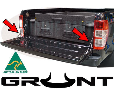 Grunt 4x4 tailgate strut assist system EZI-UP/DOWN for Isuzu D-Max 2020-2024 GUDS-DMAX2