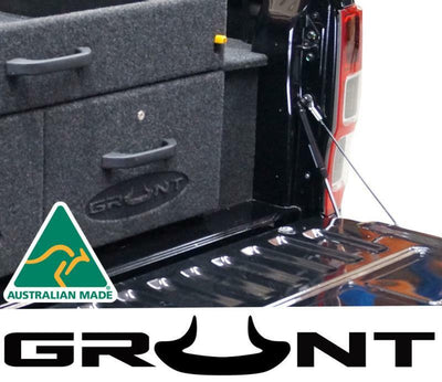 Grunt 4x4 tailgate strut assist system for Ford Ranger PX 2012-2020 PX2 PX3 GUDS-FPX