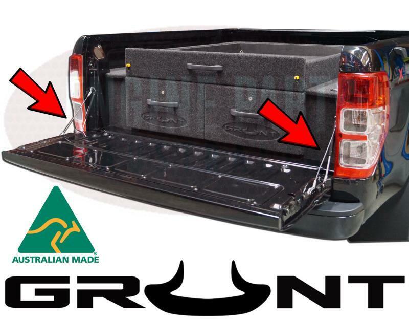 Grunt 4x4 tailgate strut assist system EZI-UP/DOWN for Mazda BT-50 2020-2025