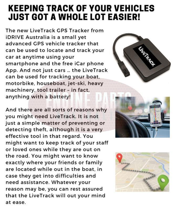 iDrive LiveTrack 3G GPS Tracking Device Vehicle Car Boat Bike Caravan Truck