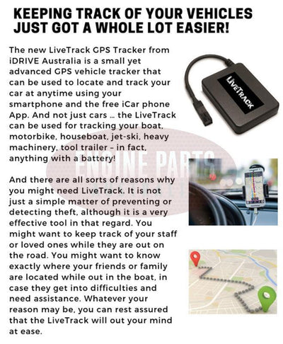 iDrive LiveTrack 3G GPS Tracking Device Vehicle Car Boat Bike Caravan Truck