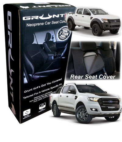 Ford Ranger PX neoprene car seat covers (including PX2 & PX3) 2011-2019 FRONT & REAR SET