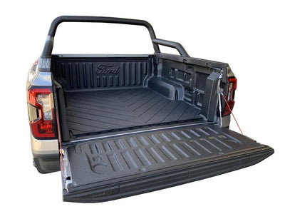 Grunt 4x4 Heavy Duty Moulded Rubber Ute Cargo Mat Suit Next Gen Ford Ranger With Tub Liner