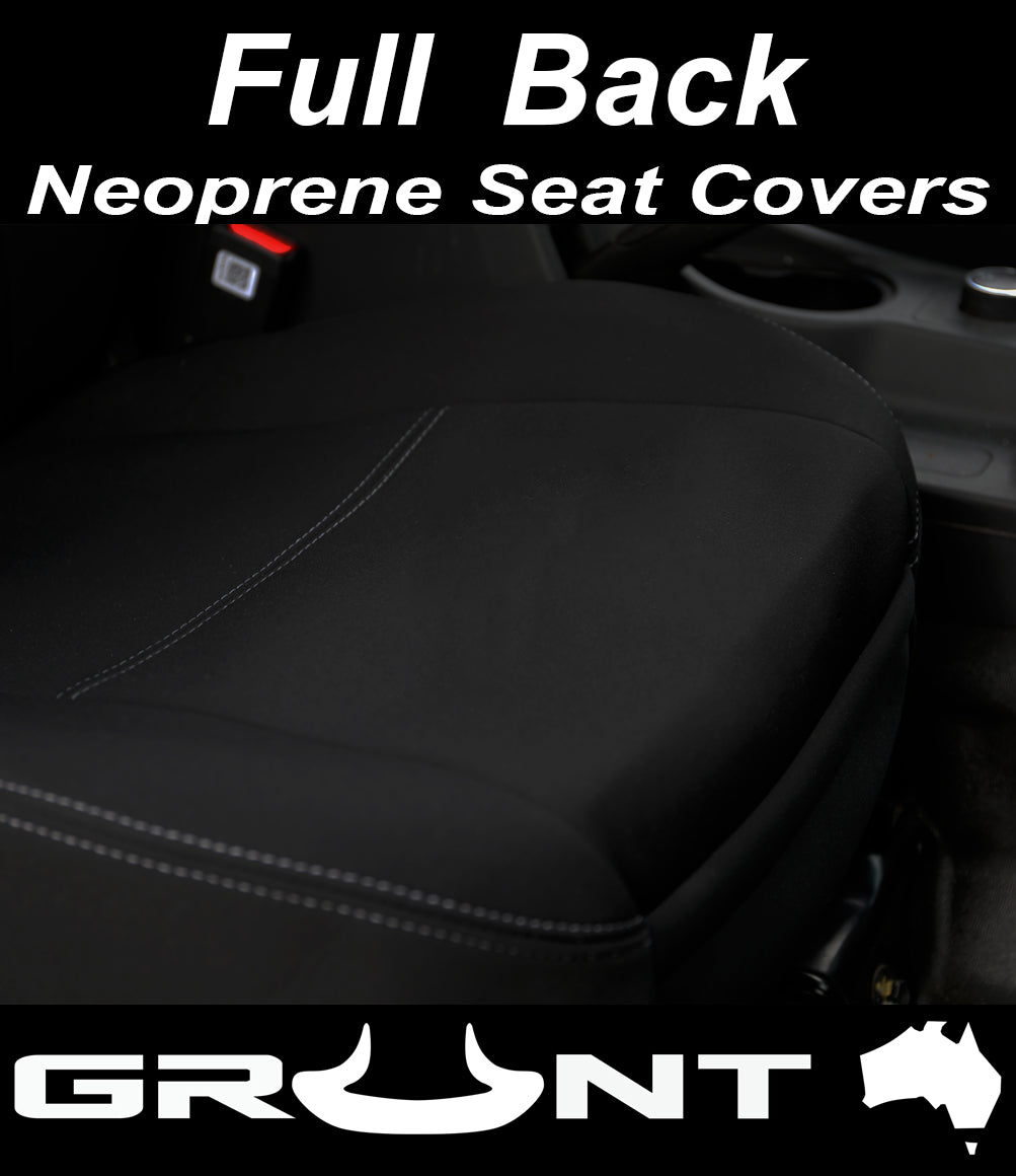 Volkswagen Amarok neoprene car seat covers 2011-2019 Optional Front, Rear, Front & Rear FRONT&REAR