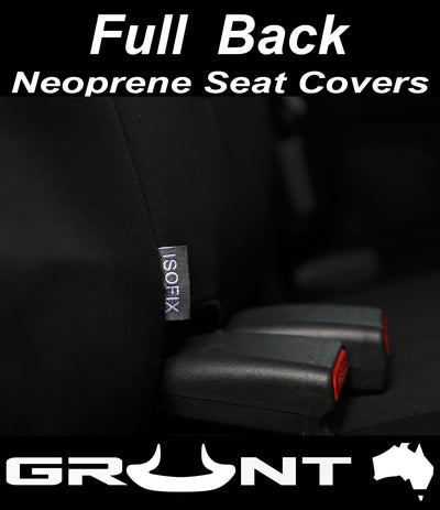 Mazda BT-50 PX2 neoprene car seat covers 07/2020 - Current Optional Front, Rear, Front & Rear FRONT&REAR