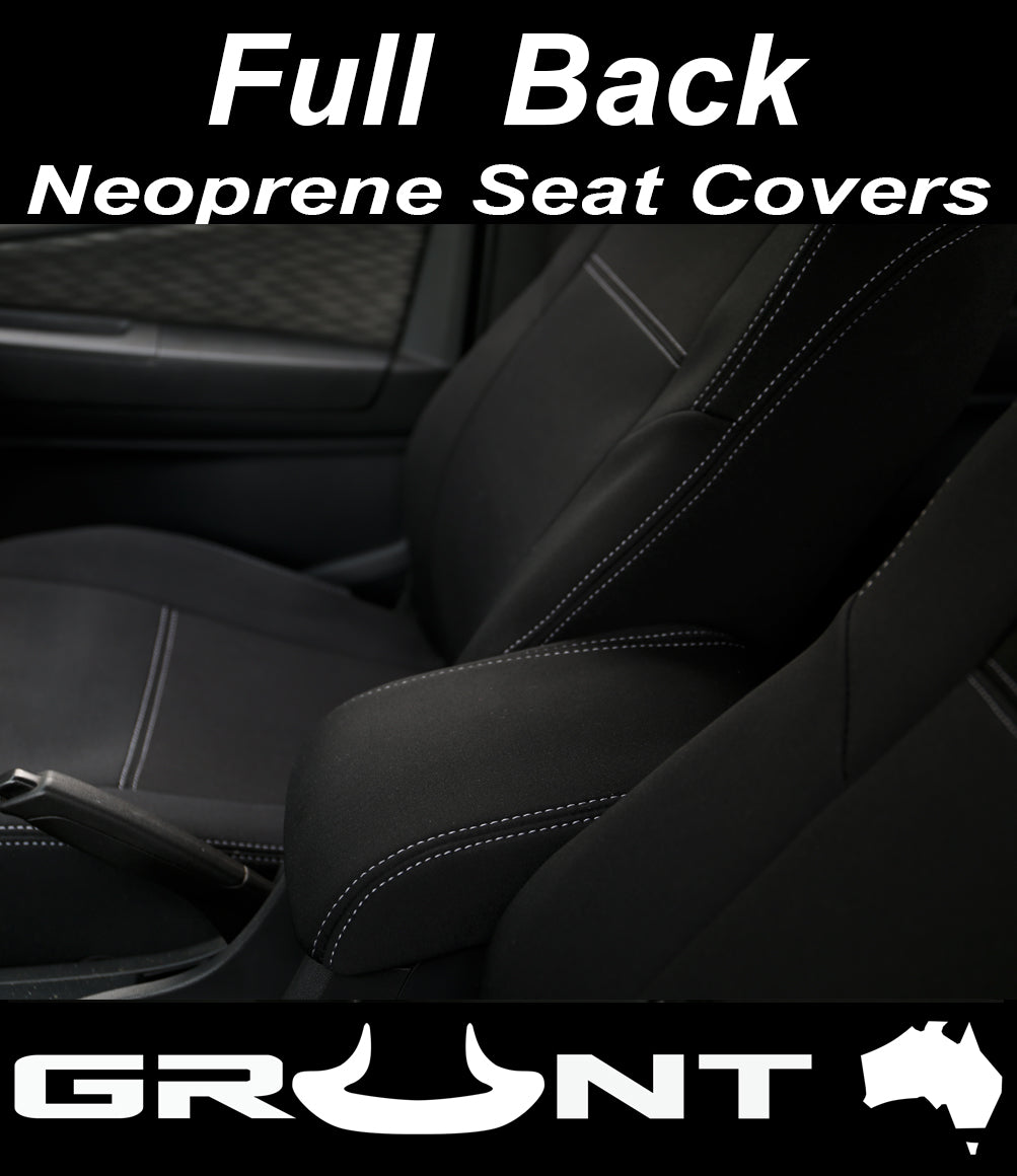 Mazda BT-50 PX2 neoprene car seat covers 2016-2019 (series 2) Optional Front, Rear, Front & Rear FRONT&REAR