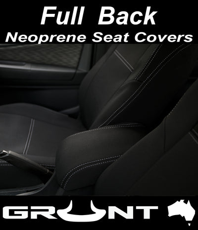 Grunt 4x4 neoprene car seat covers to for Toyota Hilux 2015-2019 rear