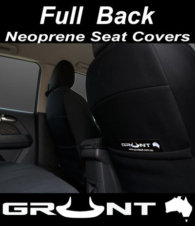 Grunt 4x4 neoprene car seat covers for Ford Ranger Raptor 09/2018 - Current